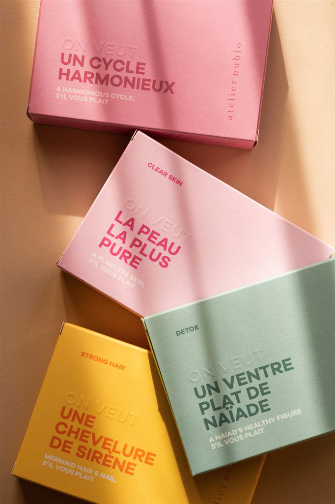 Atelier Nubio luxury packaging